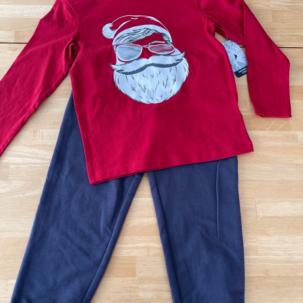 Tommy Bahama Kids Santa Pajamas Small 5/6
